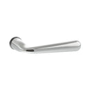 Tupai Rapido CurvaLine Adra Lever Door Handle on Concealed Round Rose - Bright Polished Chrome