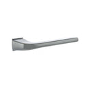Tupai Rapido 5S Line Canha Lever Door Handle on Concealed Square Rose - Bright Polished Chrome