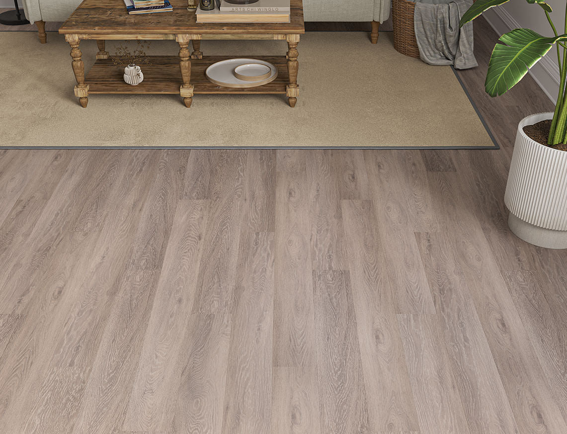 VarioClic 12mm Bergamo Cool Brown Plank Laminate Flooring | 134 x 1204 x 12mm