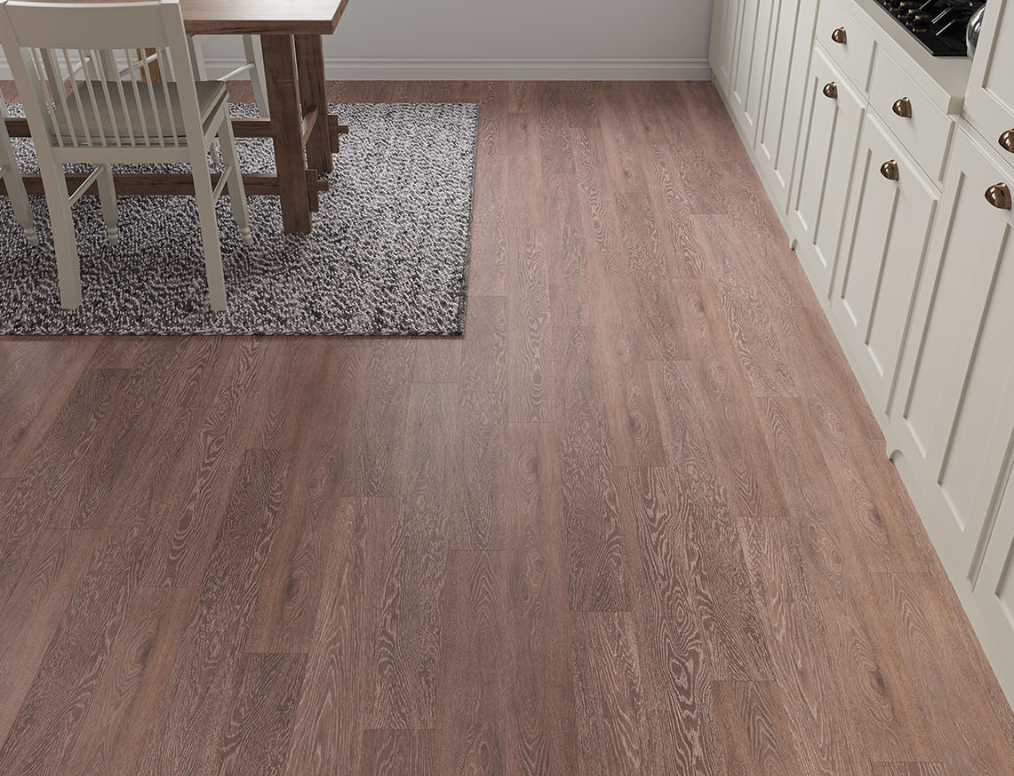 VarioClic 12mm Milano Coffee Brown Plank Laminate Flooring | 134 x 1204 x 12mm