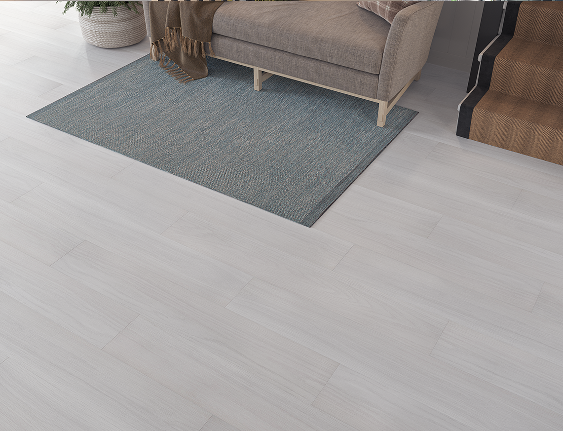 VarioClic 8mm Unye White Grey Plank Laminate Flooring | 193 x 1204 x 8mm