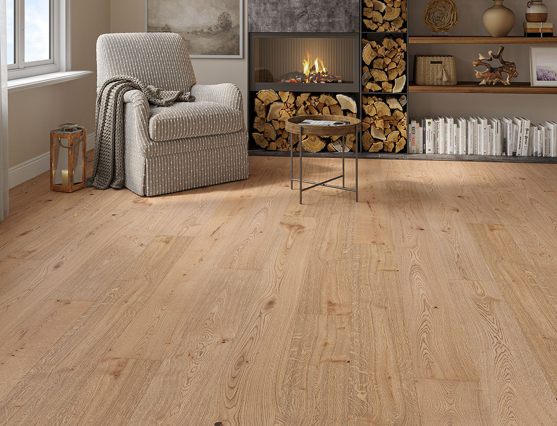 Walton Oak Smoked Brushed Plank Engineered Wood Flooring | UV Oiled | 190 x 1900 x 14/3mm