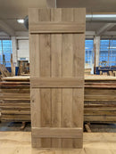 Joinery Solid Oak Button Bead Ledged Door