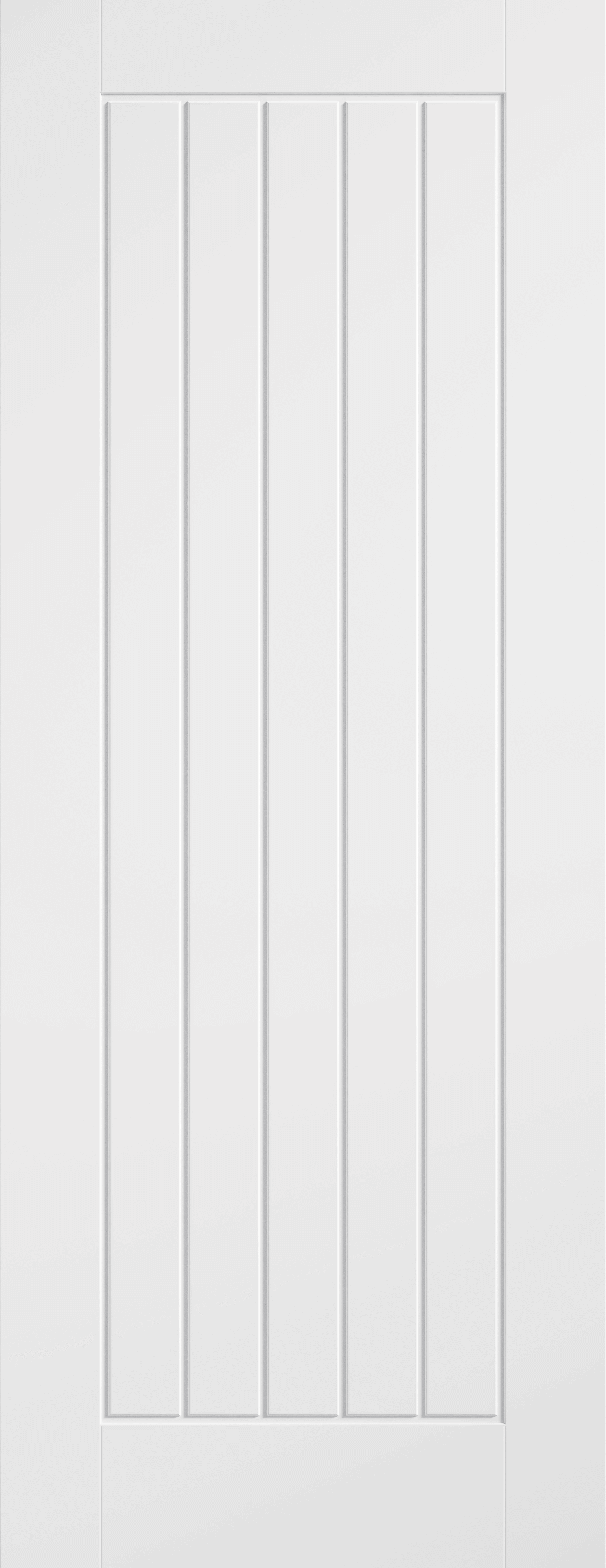 Pre-Assembled Smooth White Primed Cottage FD30 Fire Door Set