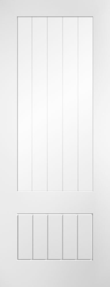 Artis White Primed Cottage 3/4 Glazed Door