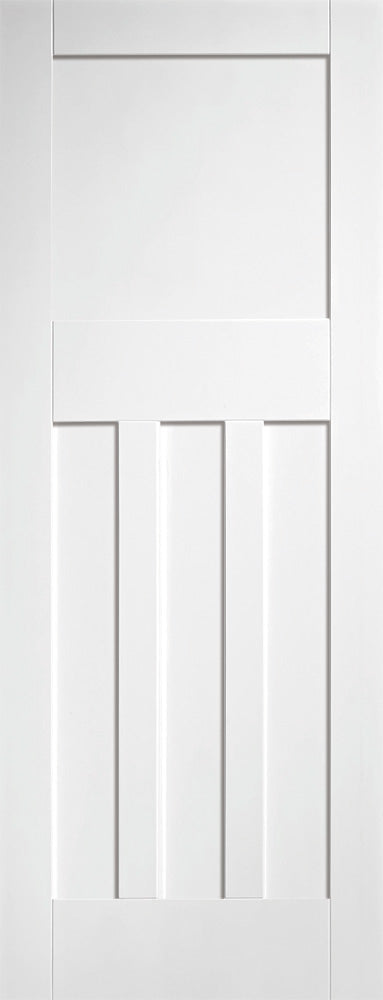 Artis DX30 Shaker White Primed FD30 Fire Door