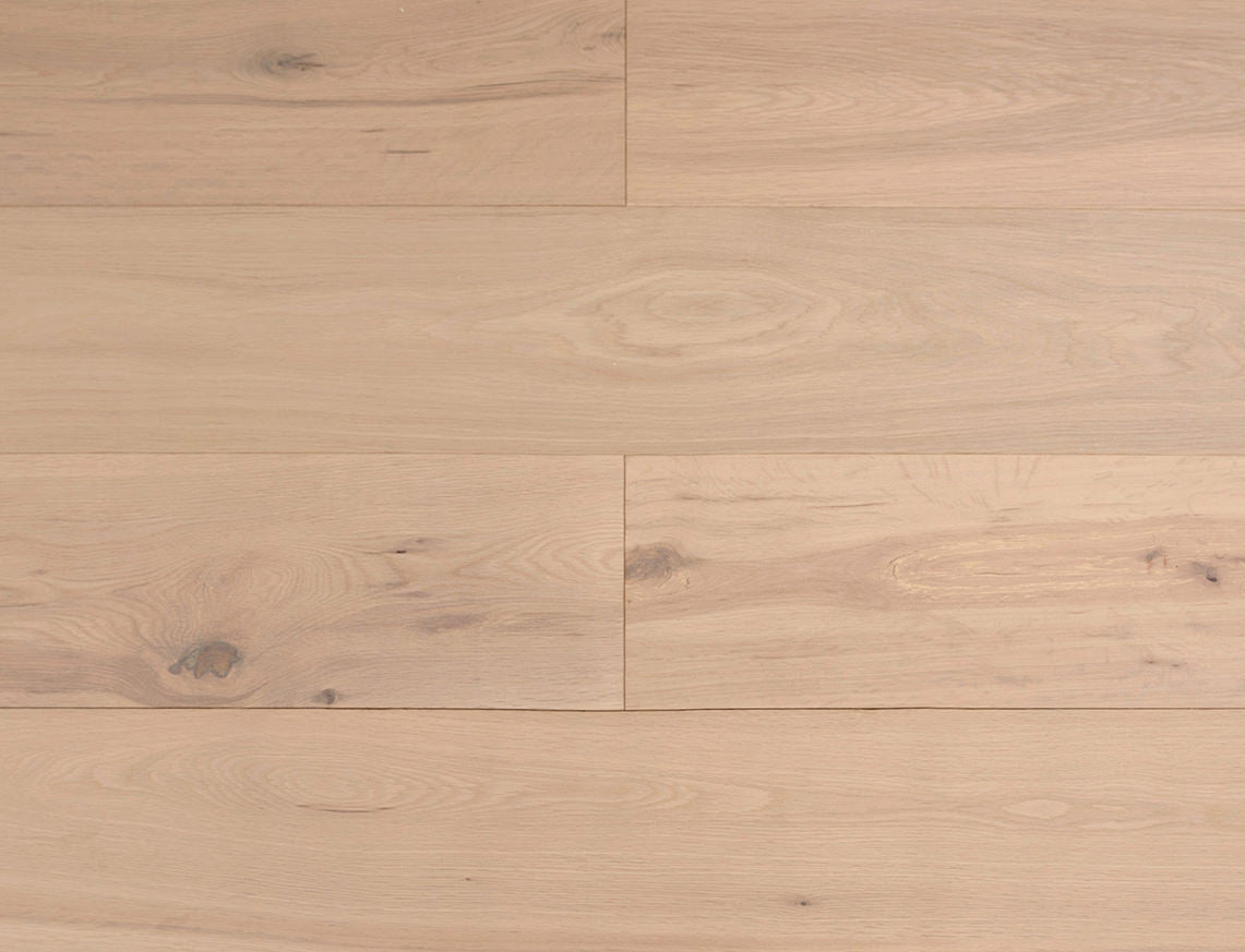Wyndham Oak White Brushed Plank Engineered Wood Flooring | UV Oiled | 190 x 1900 x 15/4mm