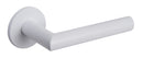 Atlantic Tupai Exclusivo 5S Line Covela Designer Lever on 5mm Slimline Round Rose - White