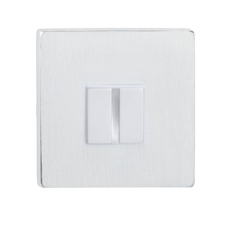 Atlantic Tupai Exclusivo 5S Line WC Turn and Release on 5mm Slimline Square Rose - White