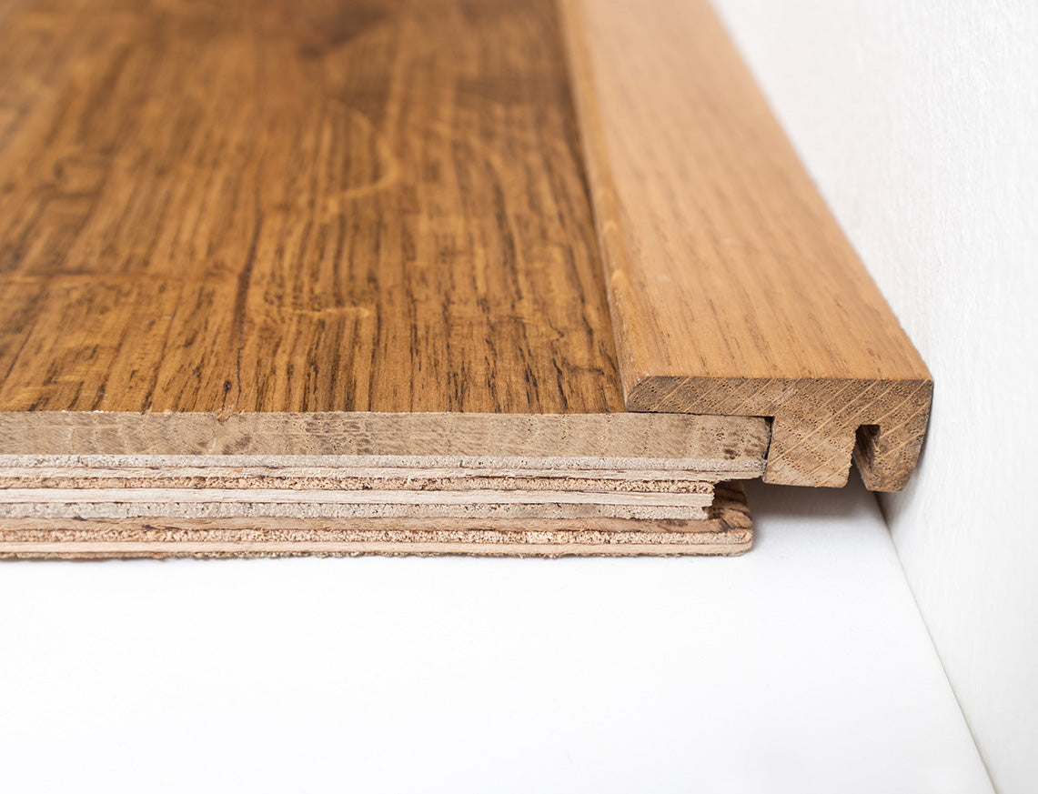 Golden Oak End Profile 15 x 34 x 900mm
