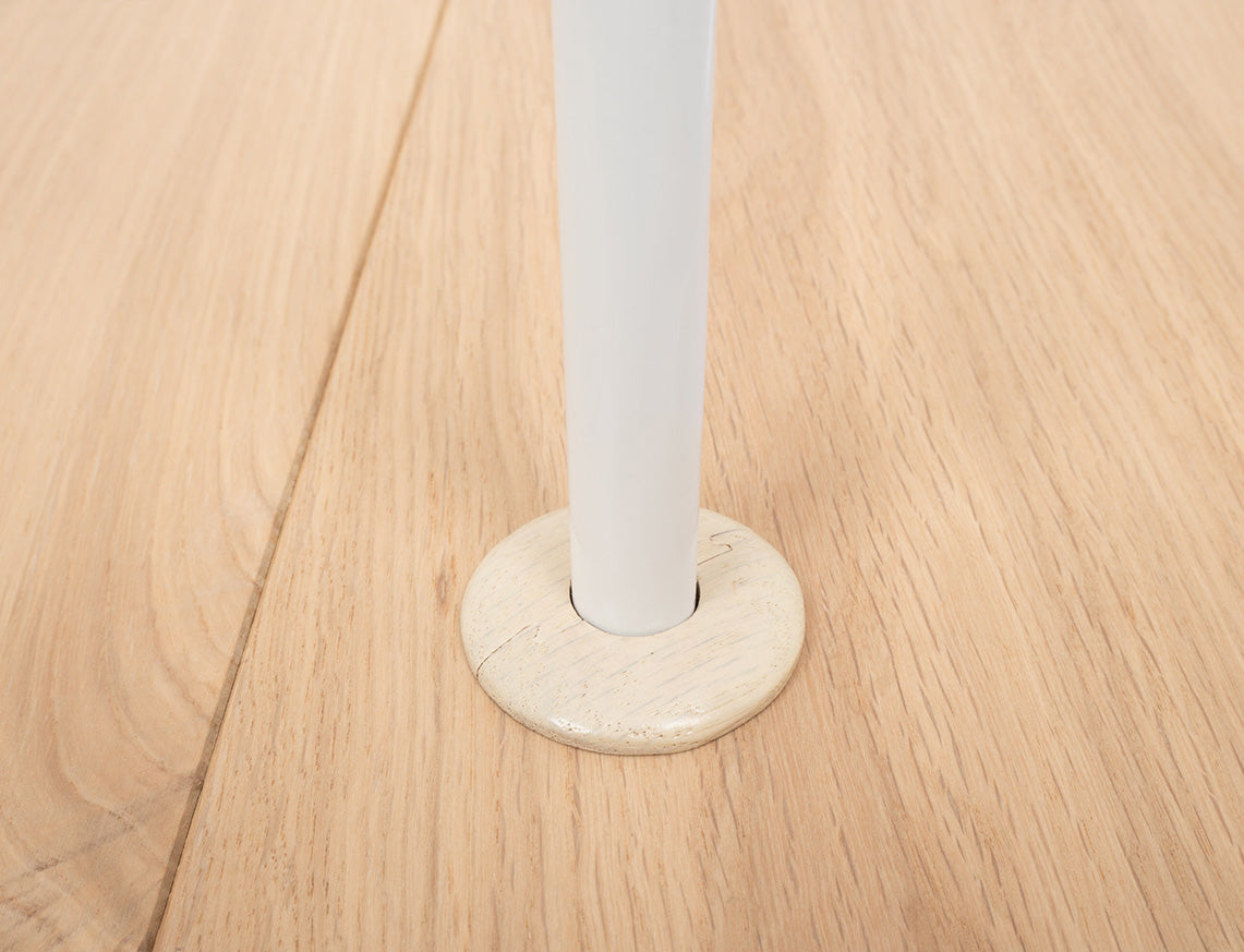 Invisible Oiled Oak Pipe Covers 6 x 16 x 47mm