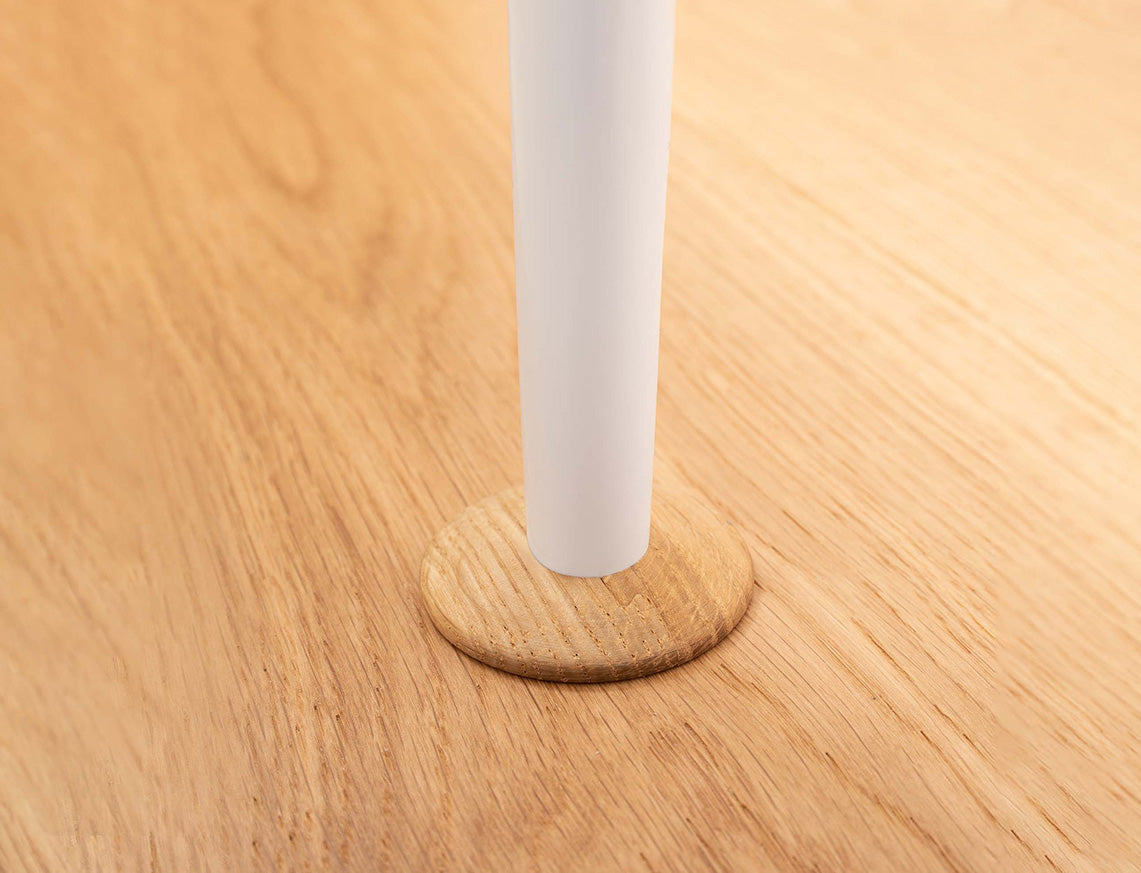 Lacquered Oak Pipe Covers 6 x 16 x 47mm