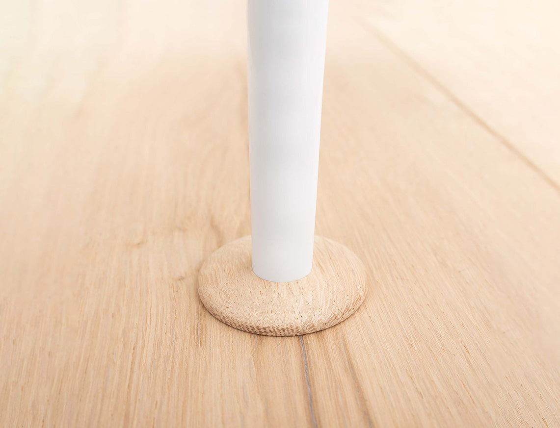 Unfinished Oak Pipe Covers 6 x 16 x 47mm