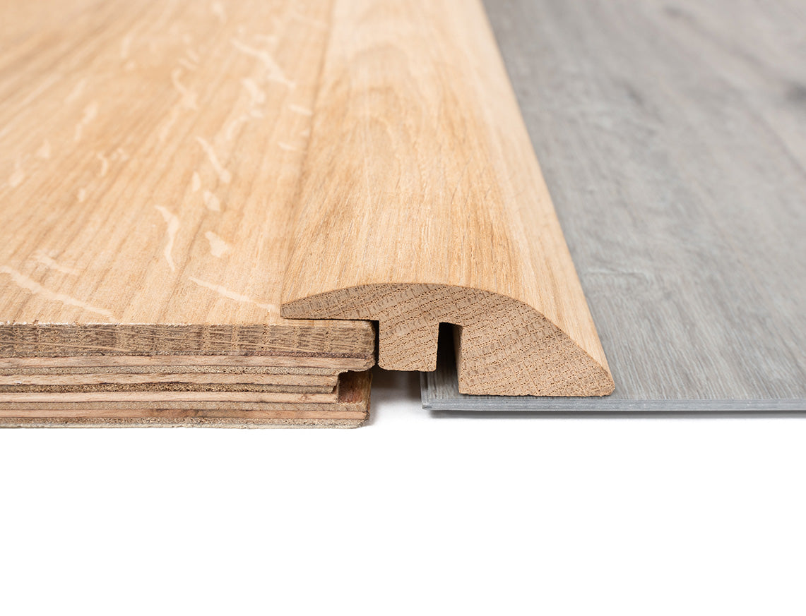 Unfinished Oak Ramp Profile 22 x 59 x 900mm