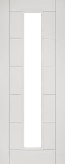 Deanta White Primed Seville Glazed Fire Internal door