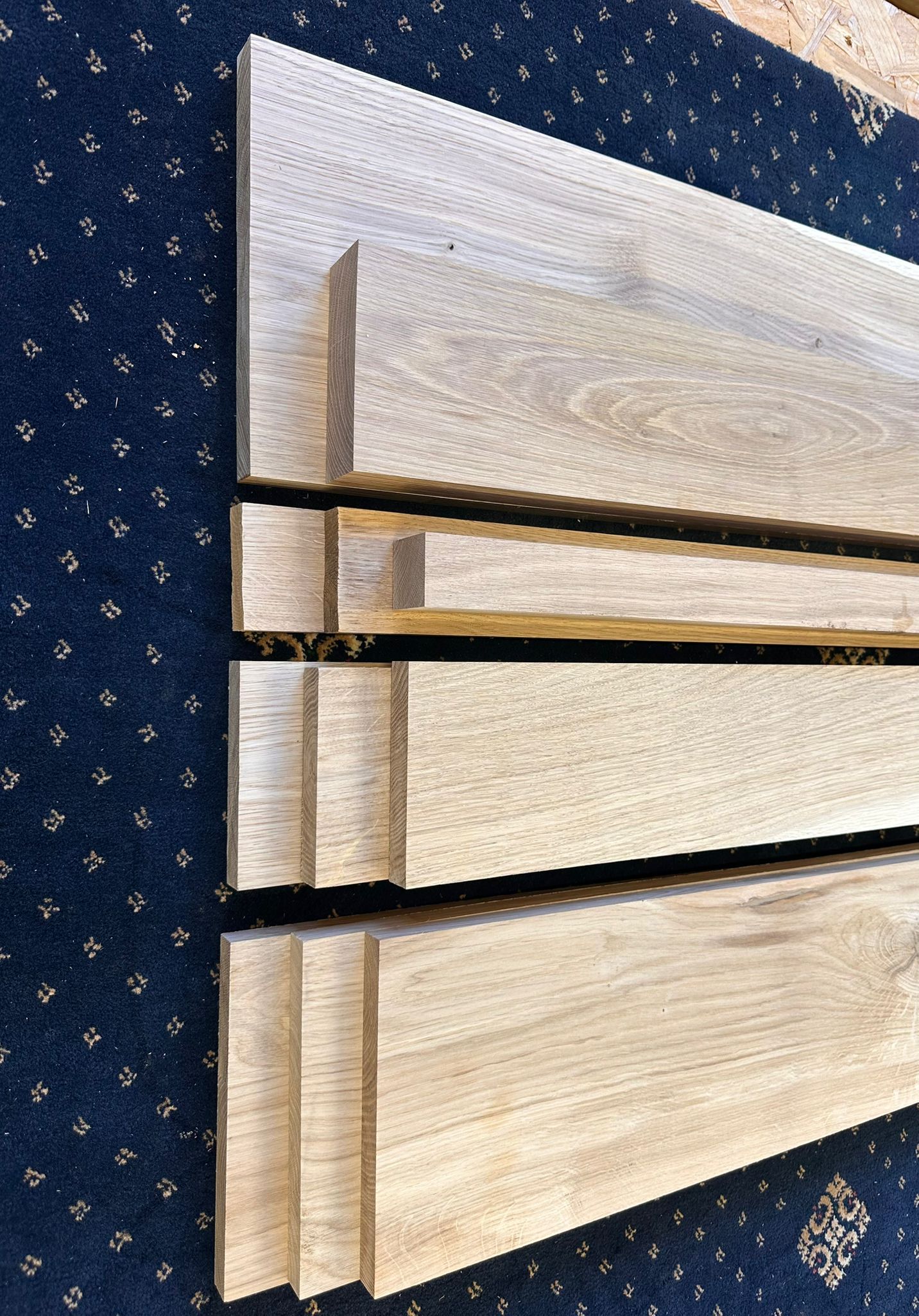 Joinery Solid Oak PAR Timber Board - Planed All Round Kiln Dried Oak Wood - 20mm