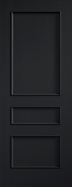LPD Toledo Pre-Finished Charcoal 3P Black Door Internal door