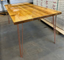 Joinery Solid Oak High Gloss Dining Table - 1800mm x 900mm
