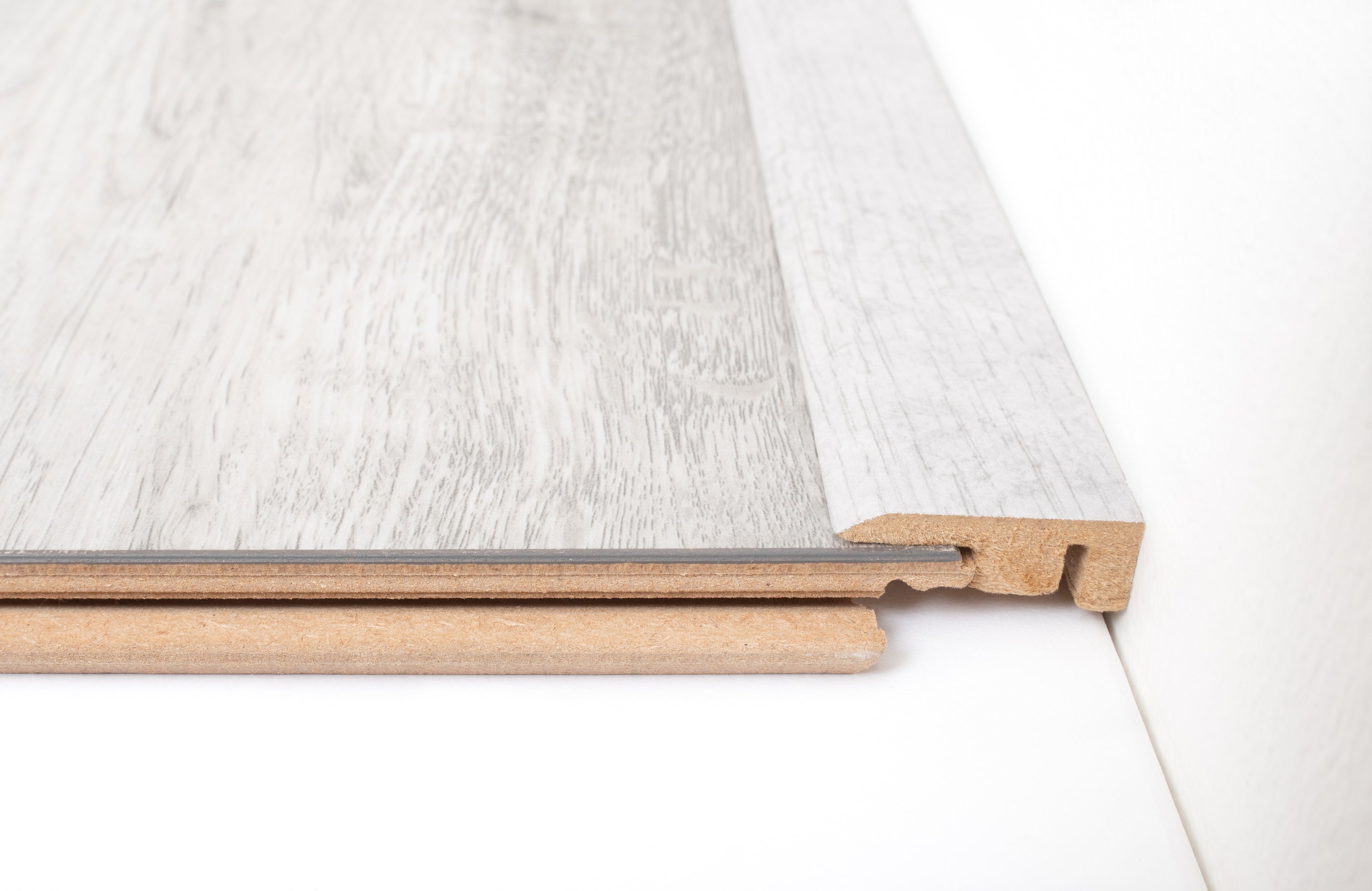 Silver Oak Laminate End Profile 1000mm x 11.5mm x 33mm