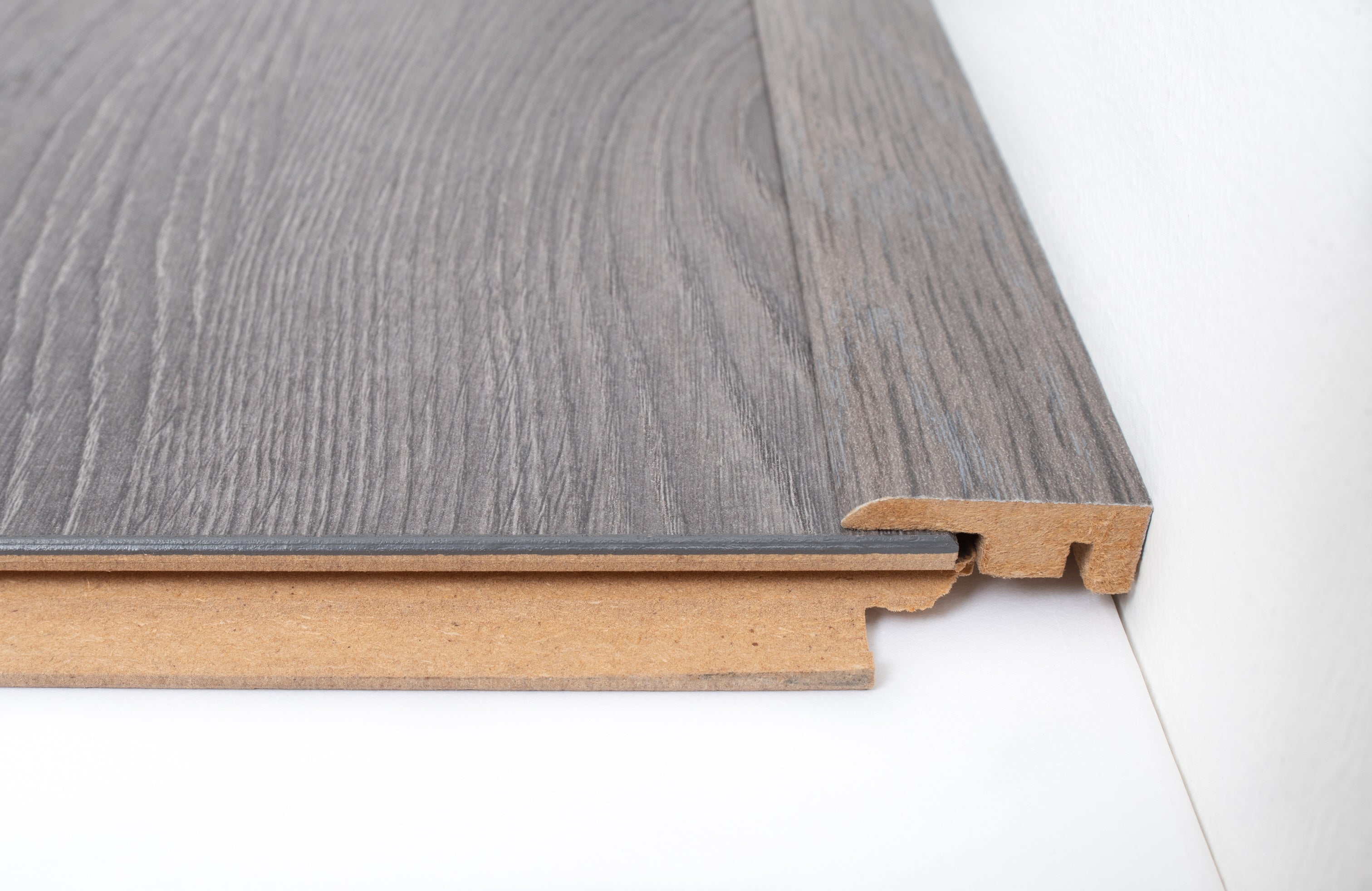 Slate Grey Laminate End Profile 1000mm x 11.5mm x 33mm