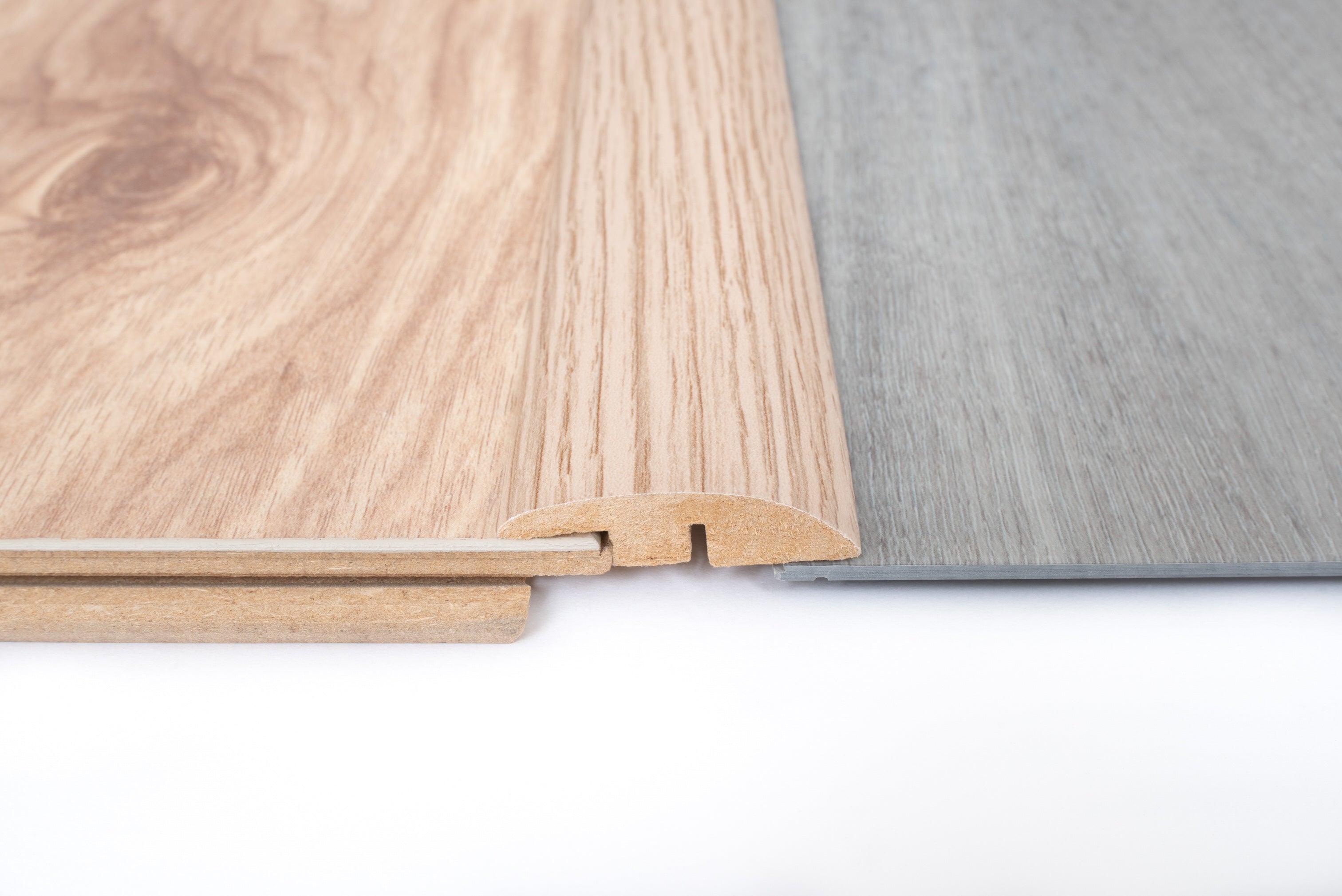 Sand Oak Laminate Ramp Profile 1000mm x 12mm x 45mm