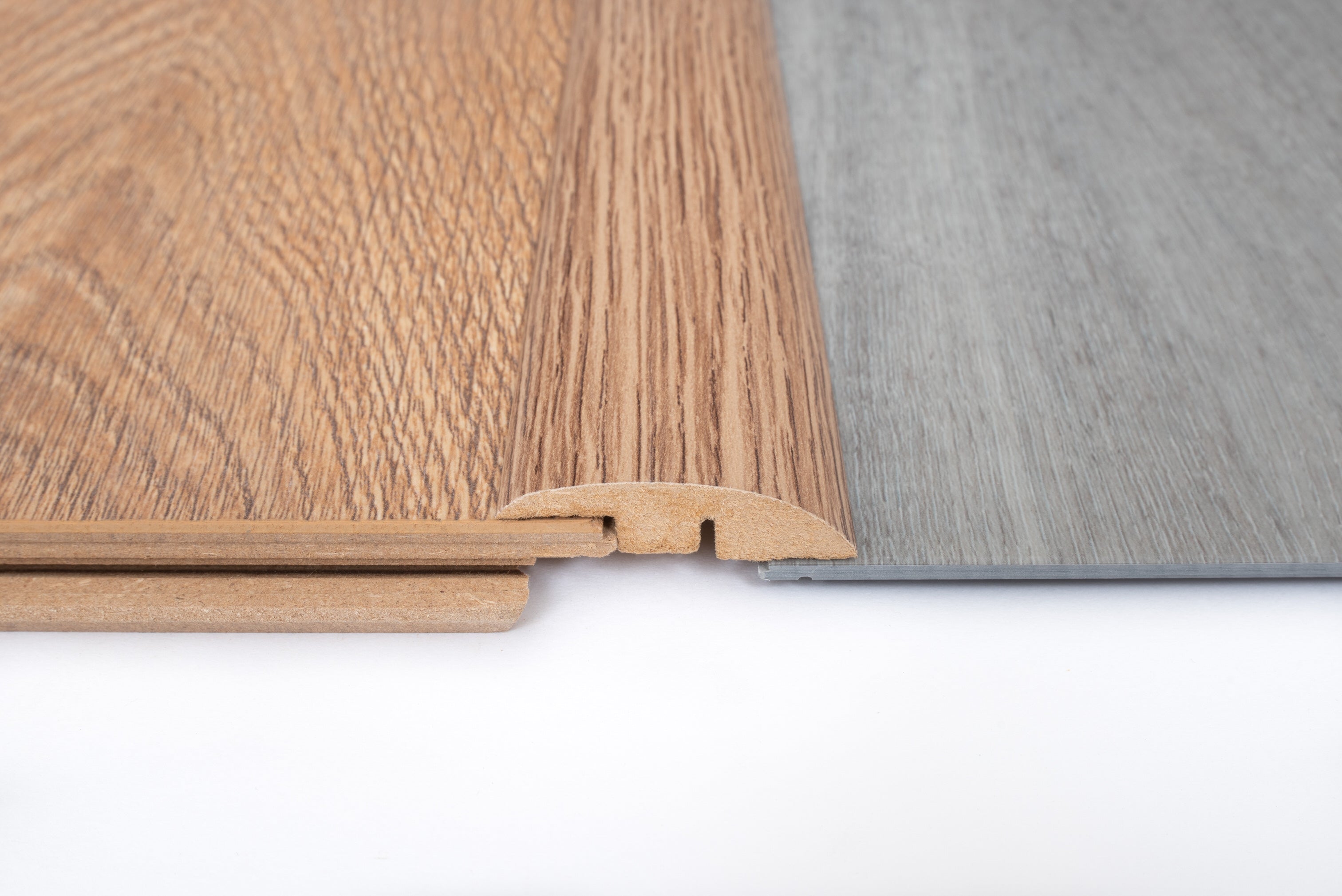 Caramel Oak Laminate Ramp Profile 3000mm x 12mm x 45mm
