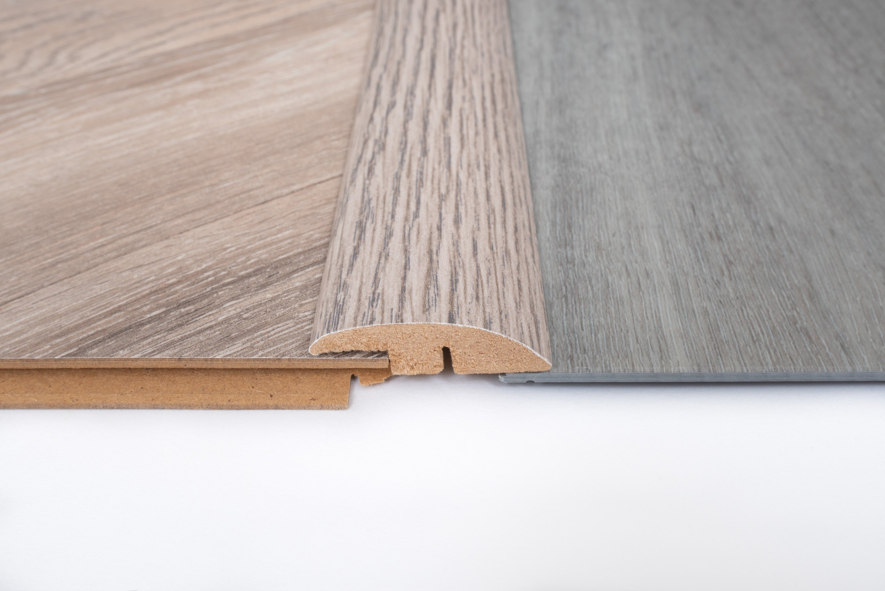 Greige Laminate Ramp Profile 3000mm x 12mm x 45mm