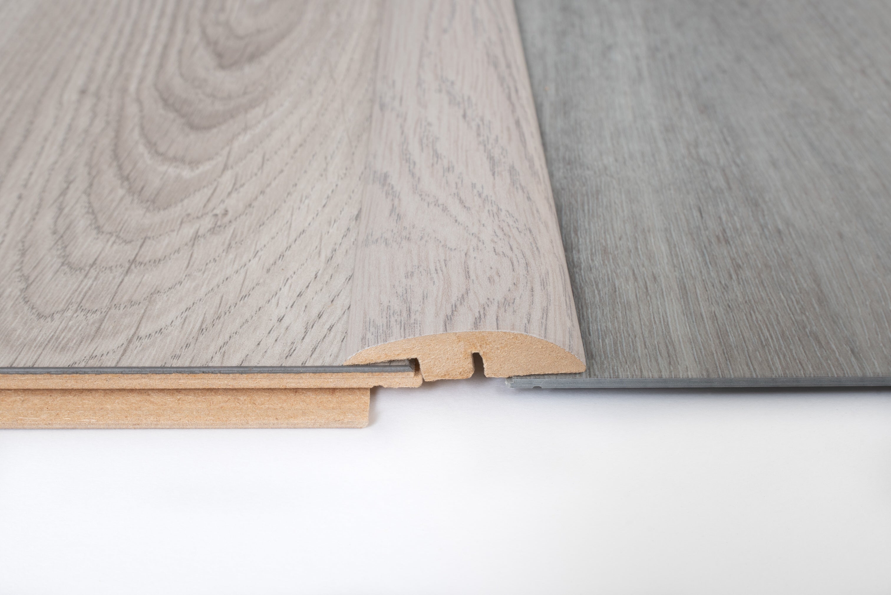 Light Grey Laminate Ramp Profile 3000mm x 12mm x 45mm