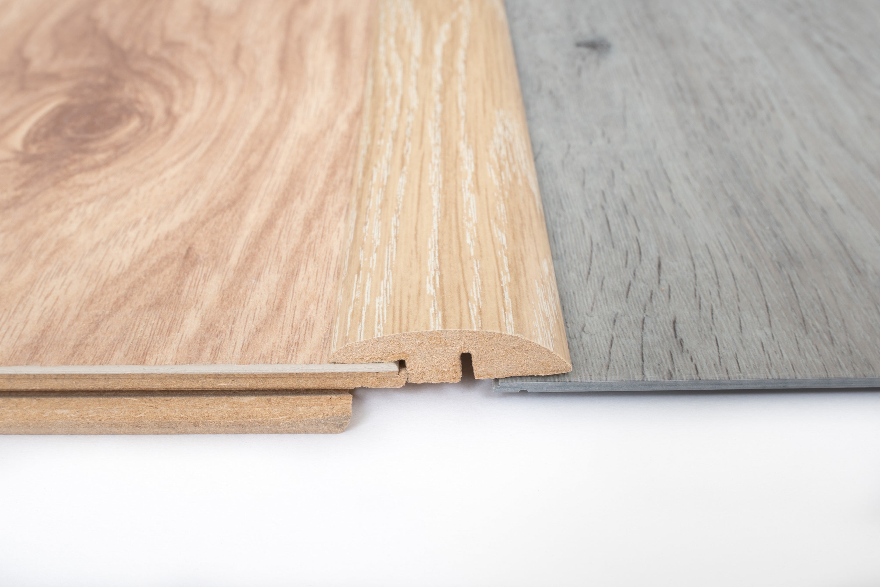 Desert Oak Laminate Ramp Profile 3000mm x 12mm x 45mm