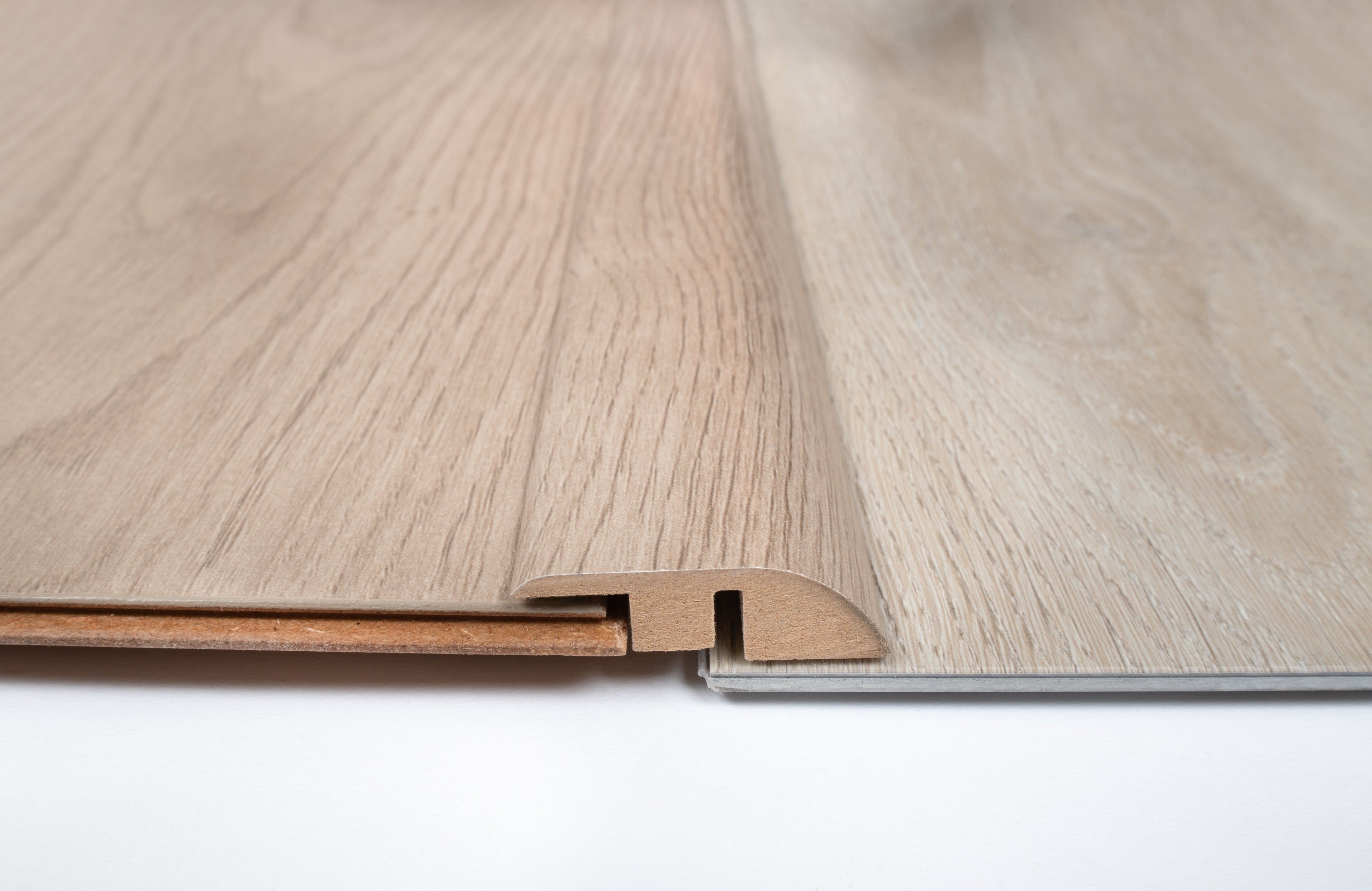 Vanilla Oak Ramp Profile 2400 x 45 x 15mm