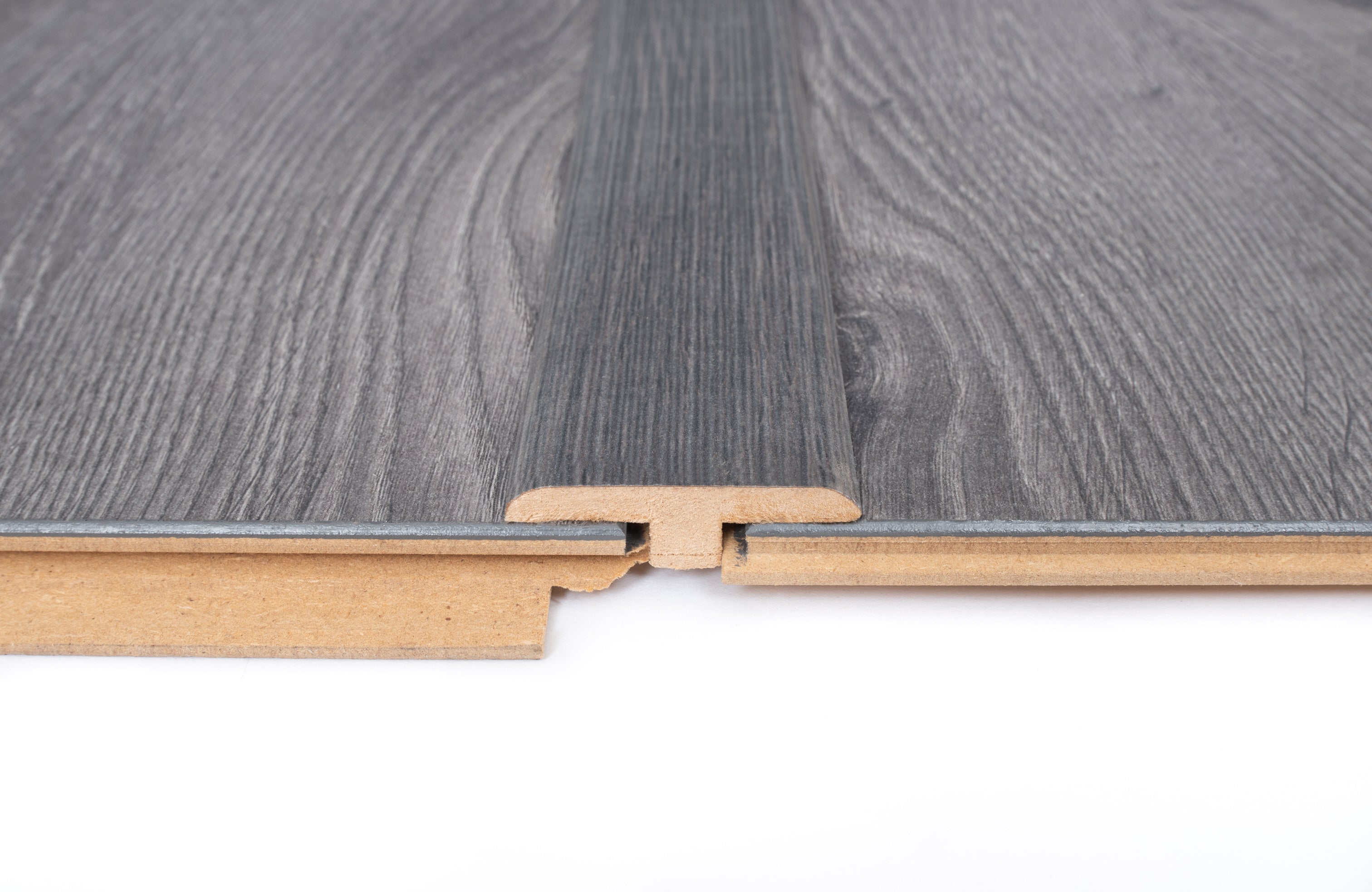 Charcoal Grey Laminate T Profile 3000mm x 12mm x 45mm