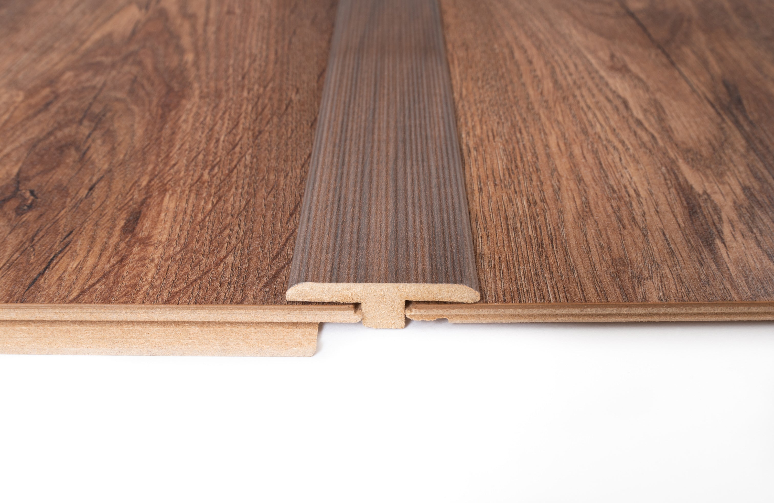 Chocolate Oak Laminate T Profile 1000mm x 12mm x 45mm