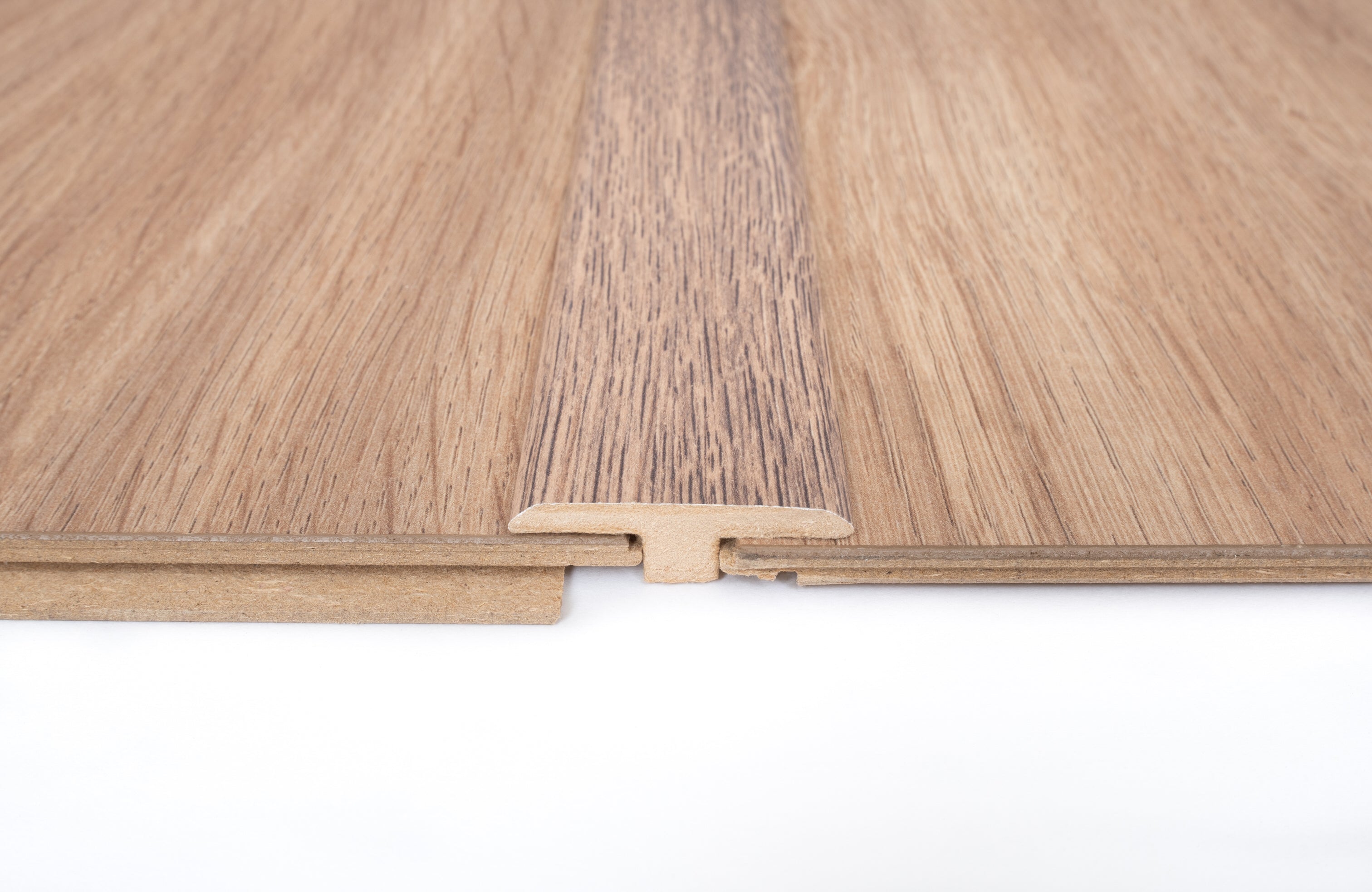 Soft Brown Laminate T Profile 3000mm x 12mm x 45mm