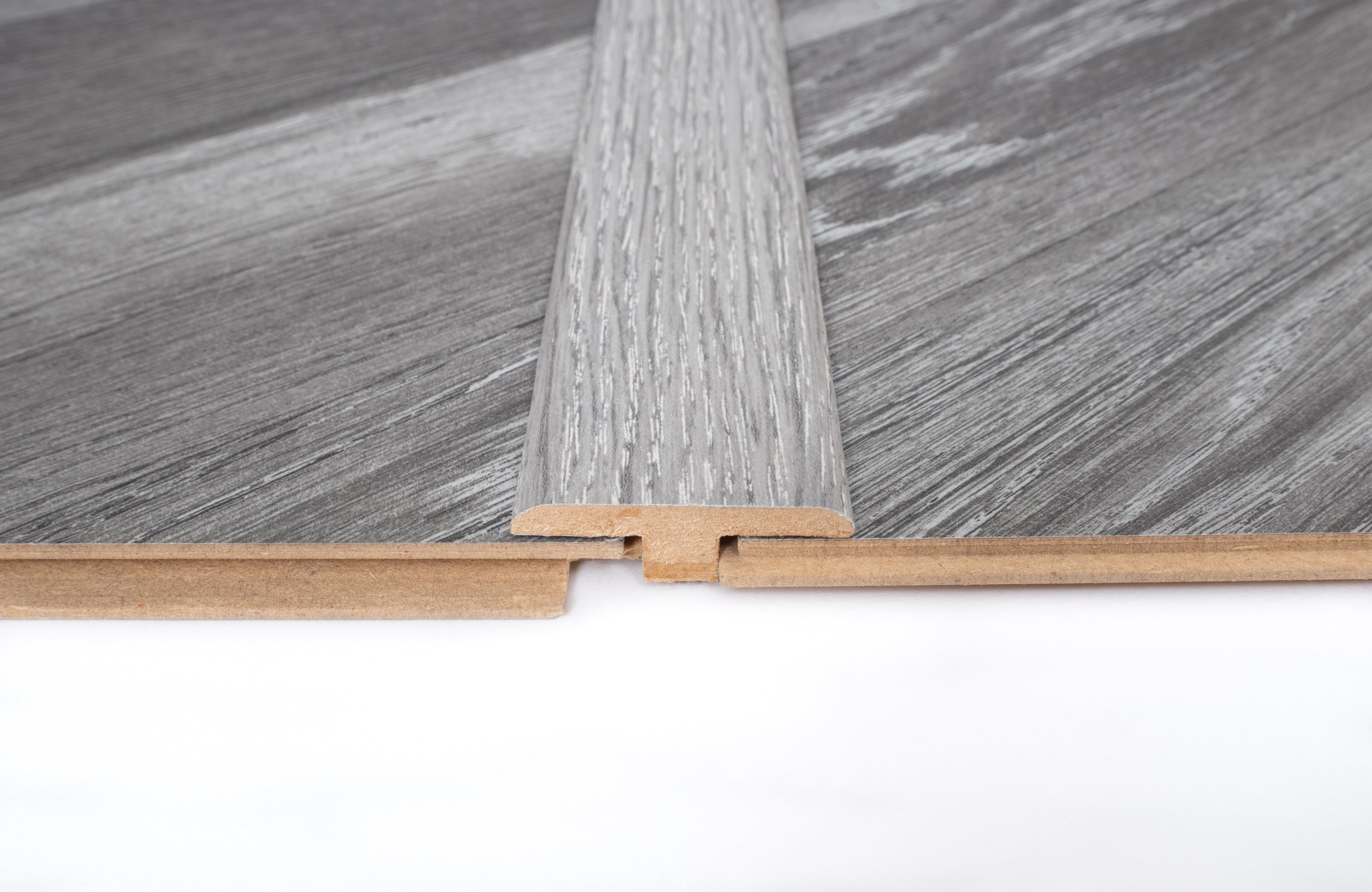 Ash Grey Laminate T Profile 1000mm x 12mm x 45mm