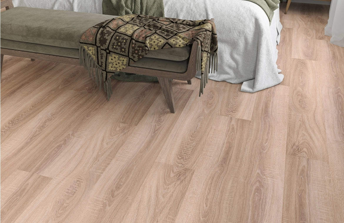VarioClic 8mm Mundanya Light Brown Plank Laminate Flooring | 193 x 1204 x 8mm
