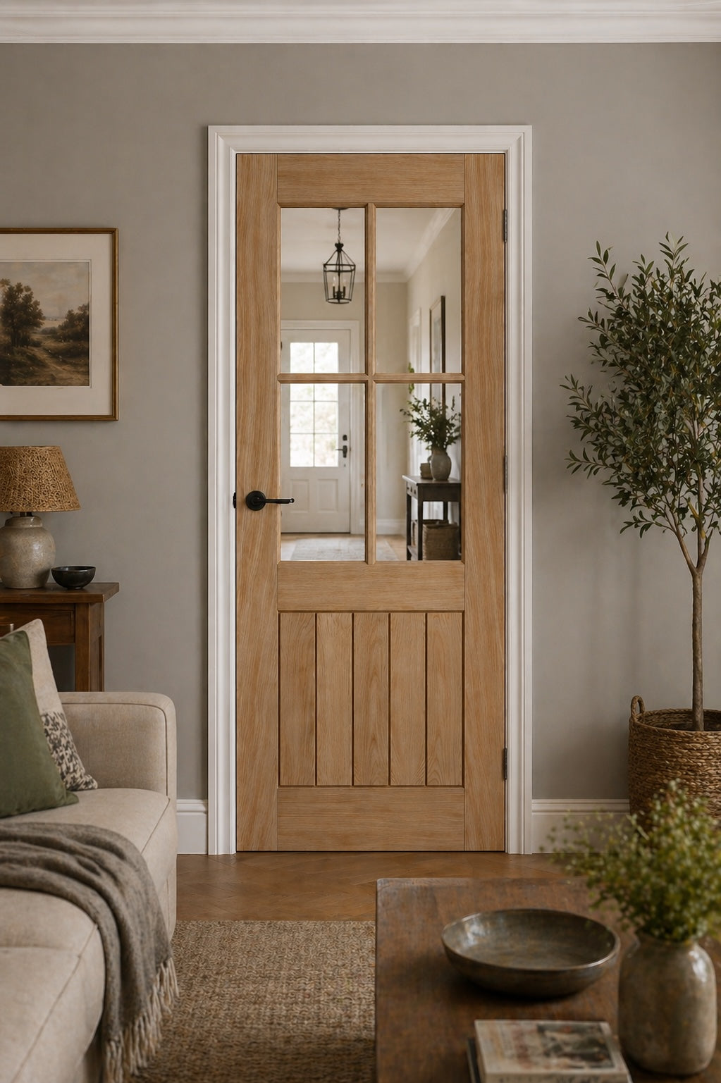 LPD Oak Belize 4L Glazed