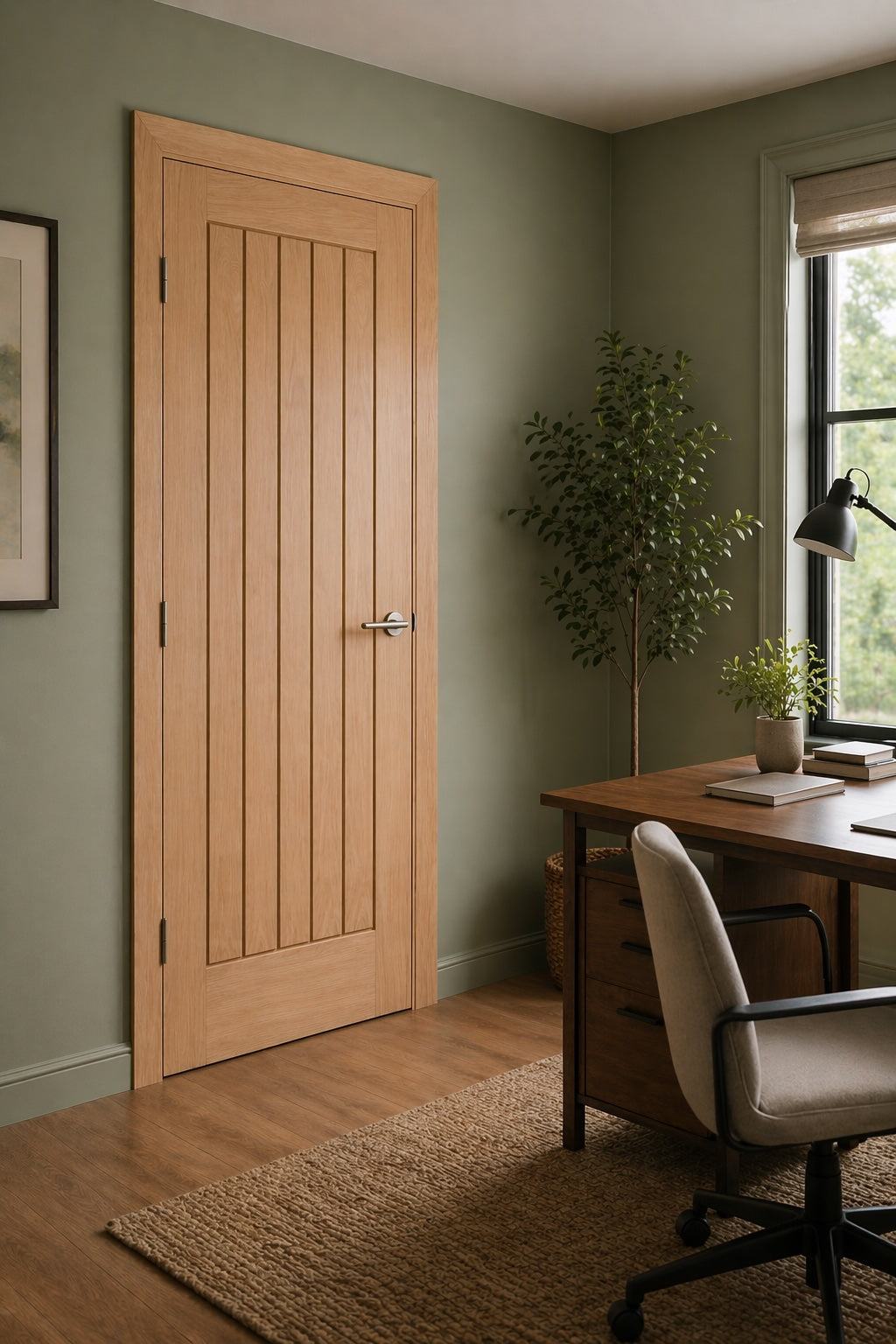 LPD Oak Belize Fire Door FD60