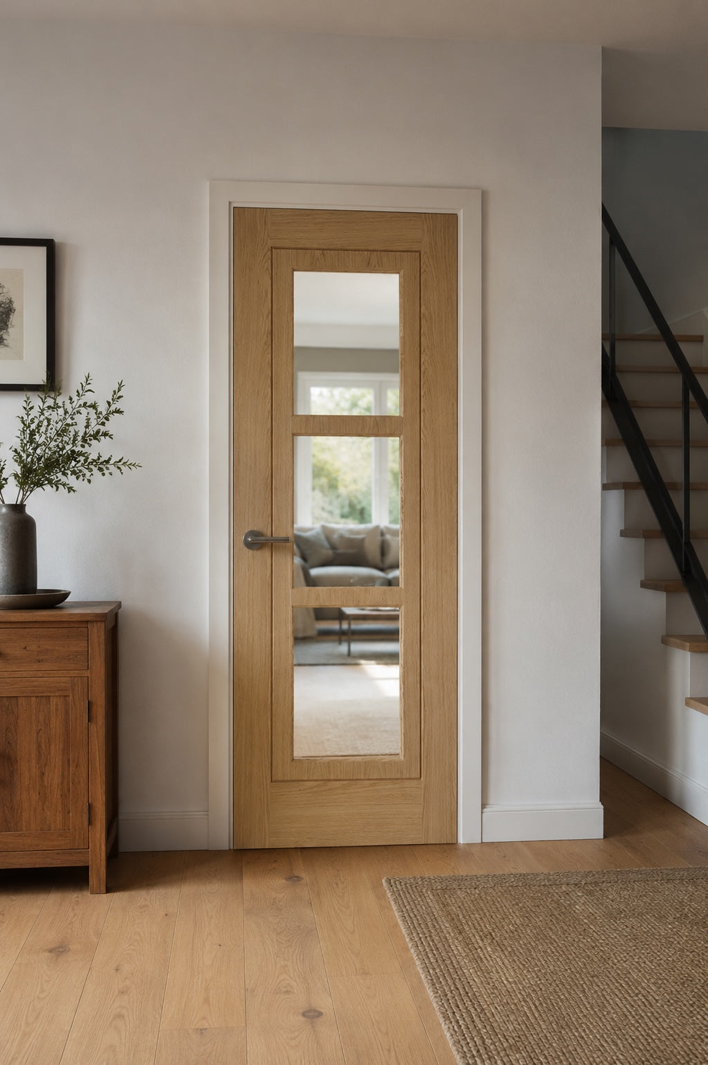 LPD Prefinished Oak Inlay 3L Glazed