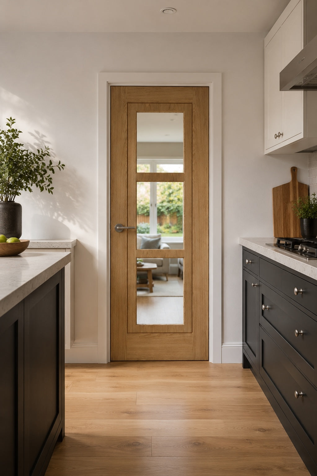 LPD Prefinished Oak Inlay 3L Glazed