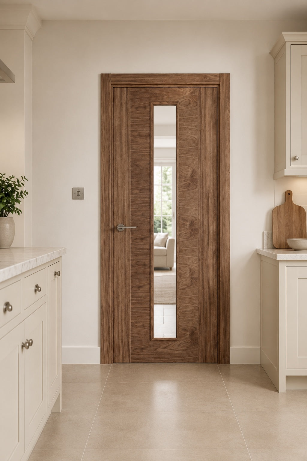 LPD Walnut Sofia 1L Glazed Pre-Finished
