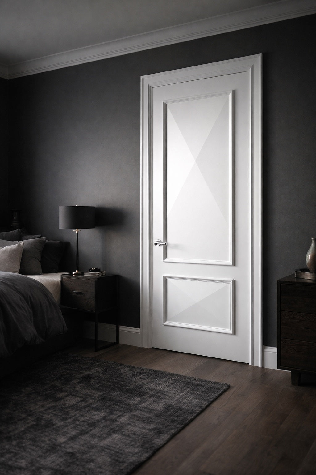 LPD White Knightsbridge Fire Door
