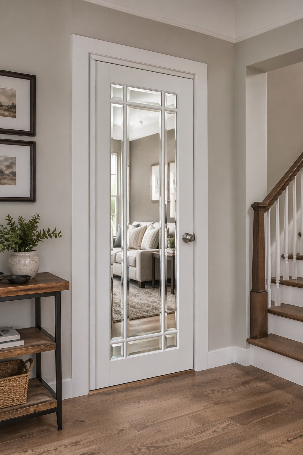 LPD Solid White Primed Manhattan Glazed
