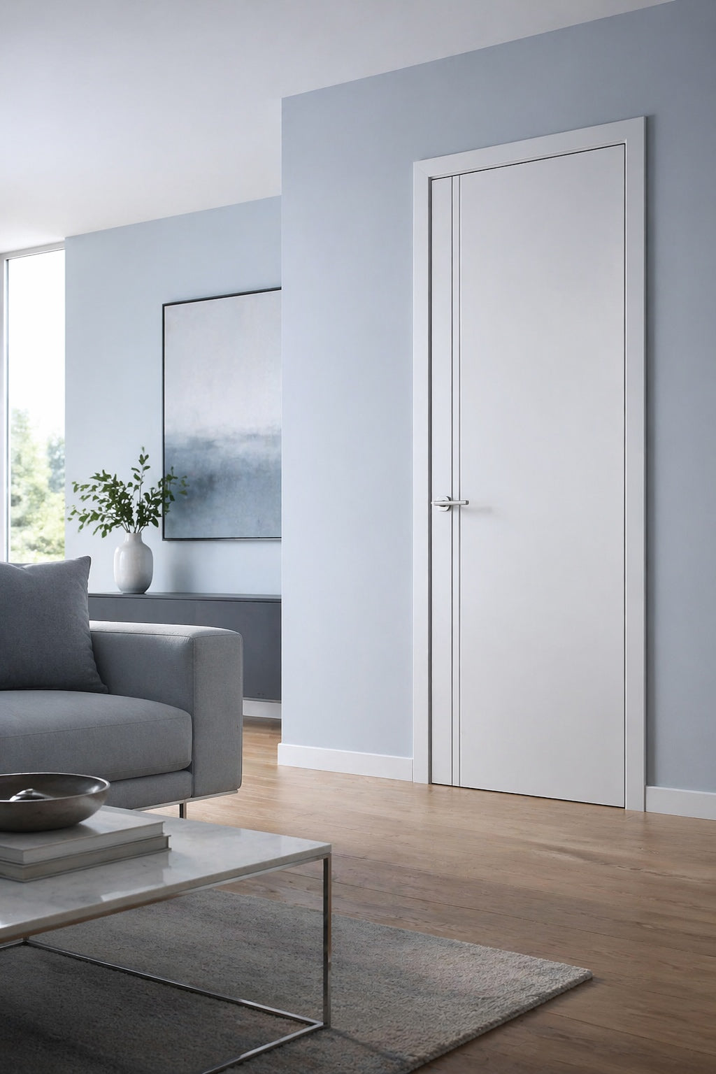 LPD White Sierra Blanco Fire Door