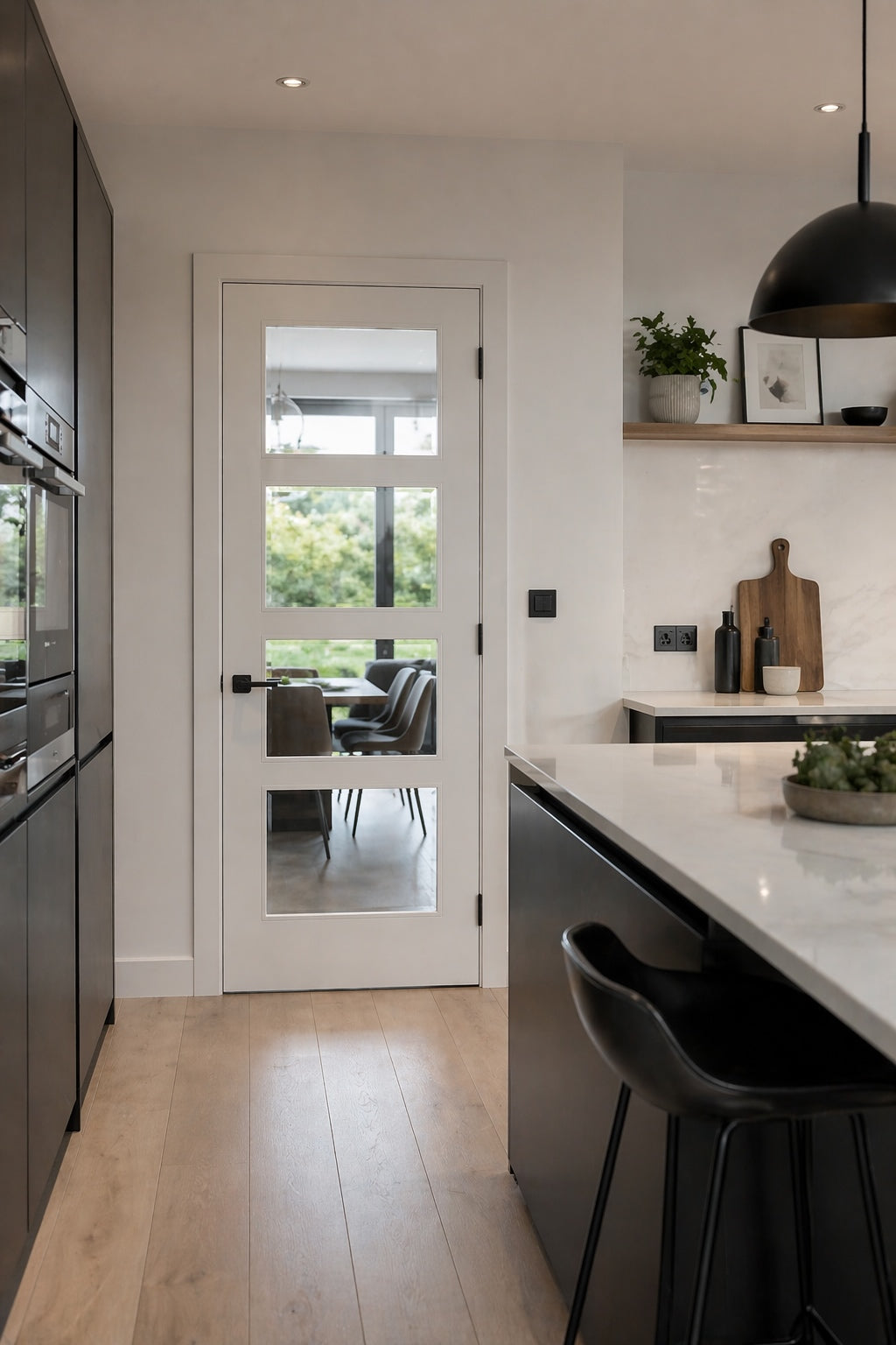 LPD Solid White Primed Vancouver 4L Clear Glazed