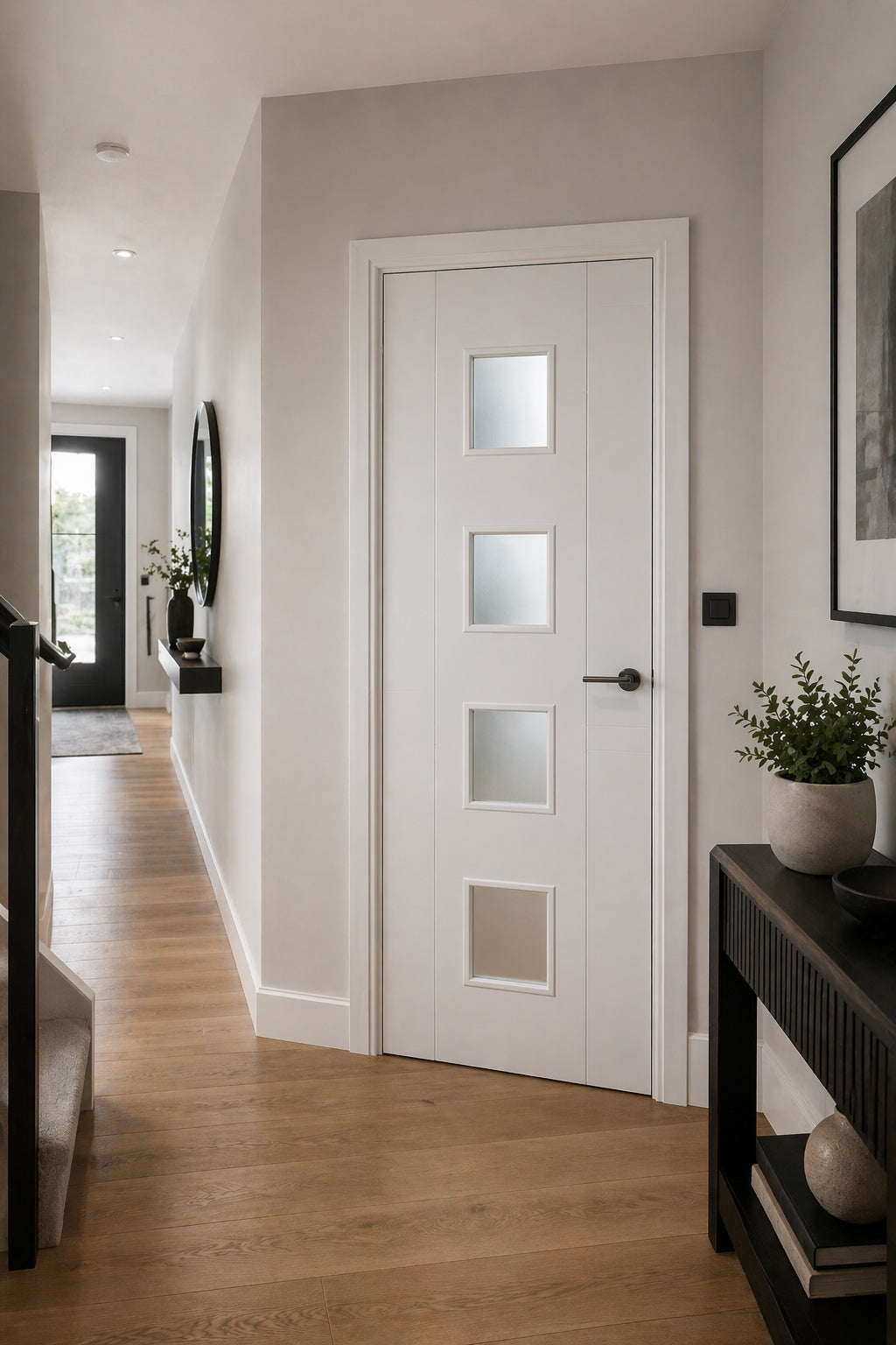 LPD Solid White Primed Vancouver 4L Frosted Glazed
