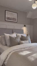 LPD Black Pre-Finished Chelsea 4L Reeded Glass