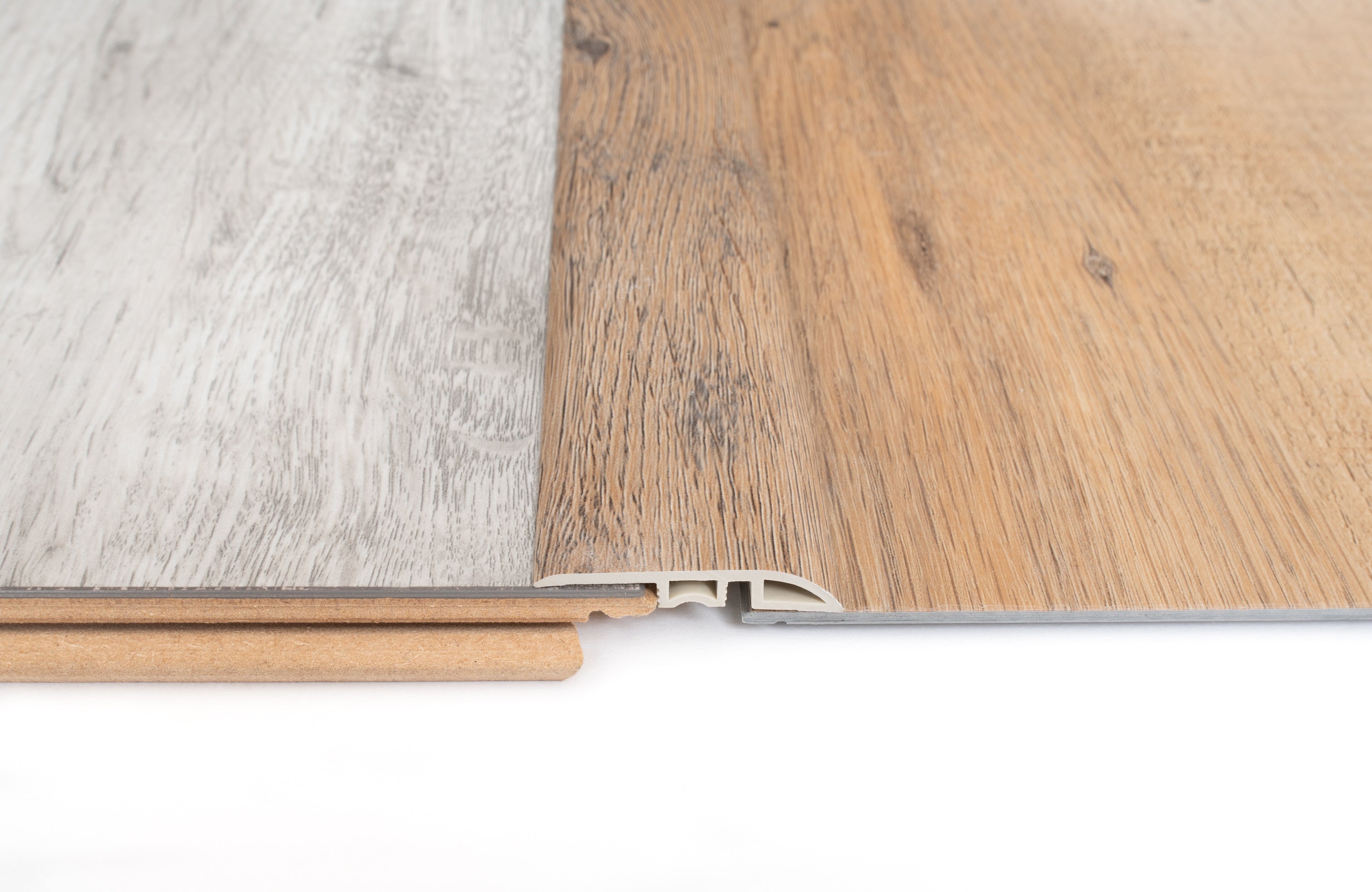 Weathered Chestnut SPC Vinyl Ramp Profile 2400 x 45 x 7mm