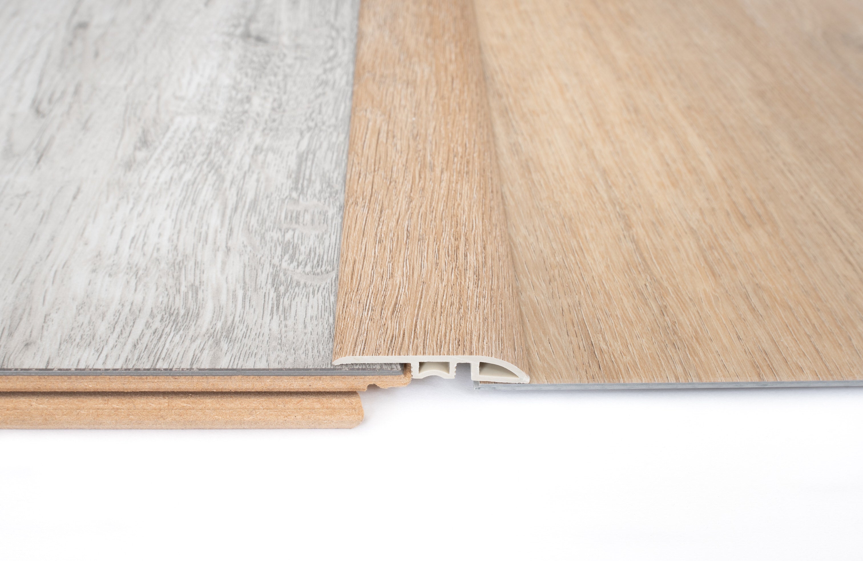 Honey Ash SPC Vinyl Ramp Profile 2400 x 45 x 7mm