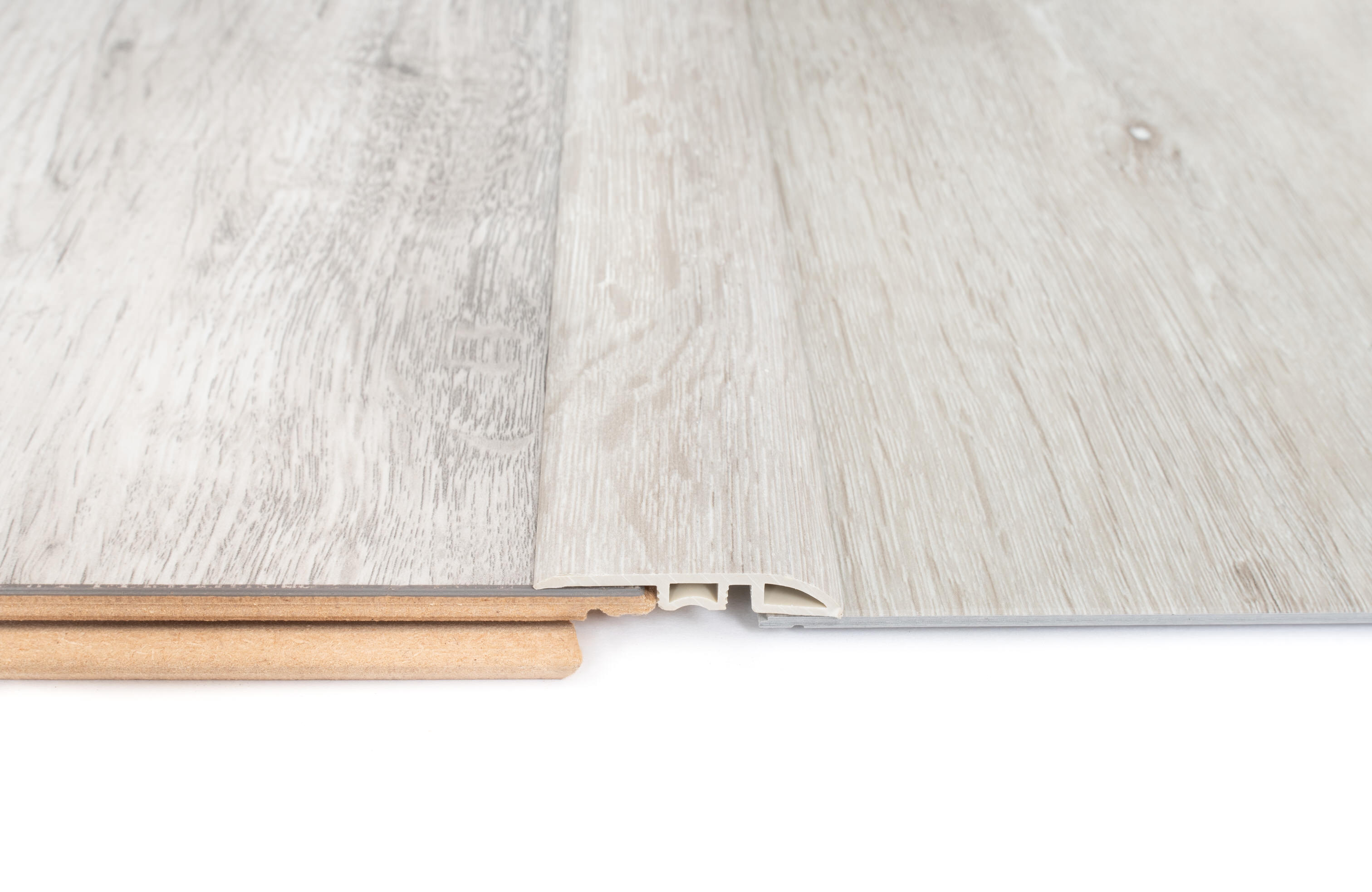Pale Oak SPC Vinyl Ramp Profile 2400 x 45 x 7mm