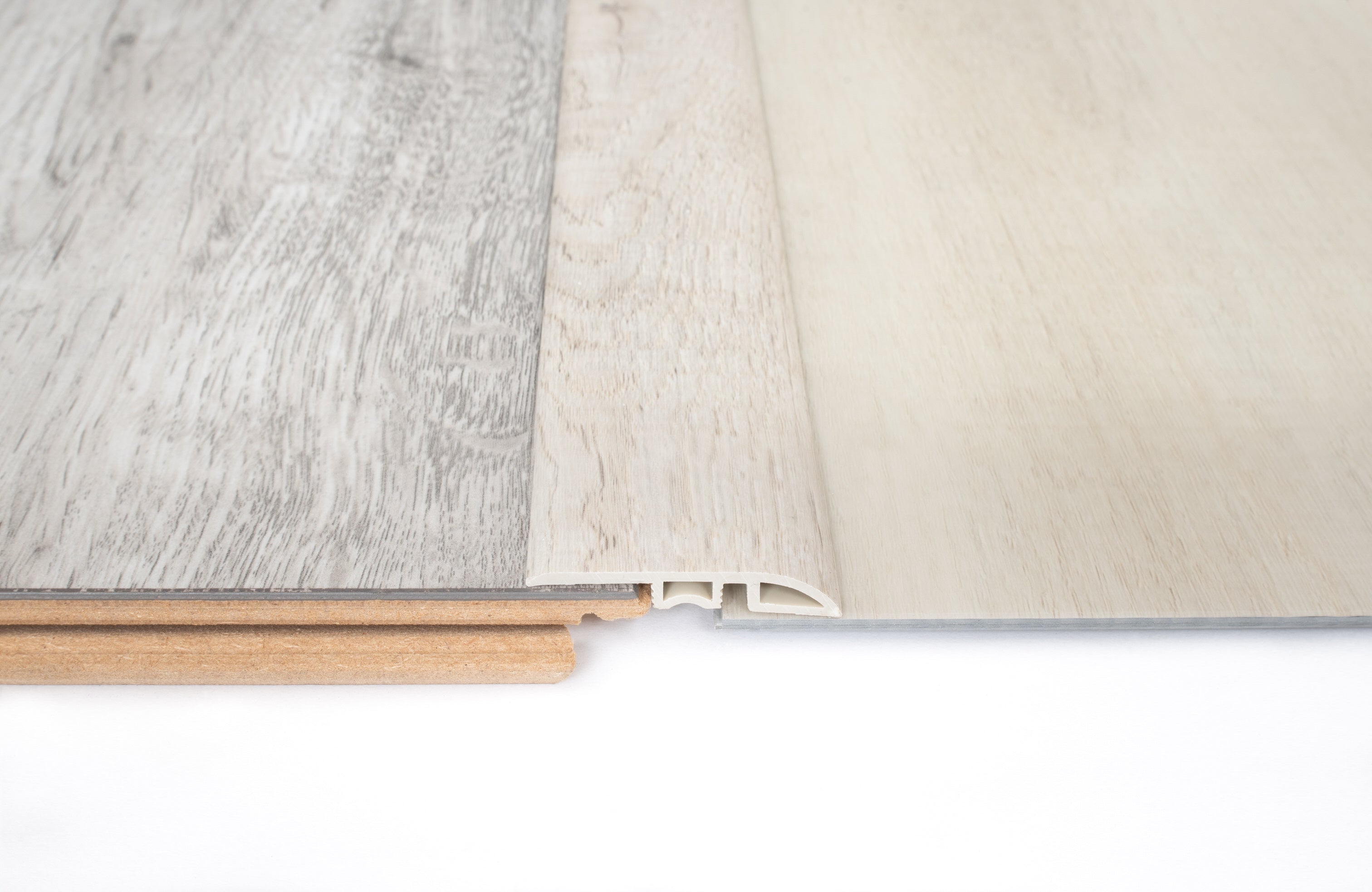 Snow Ash SPC Vinyl Ramp Profile 2400 x 45 x 7mm